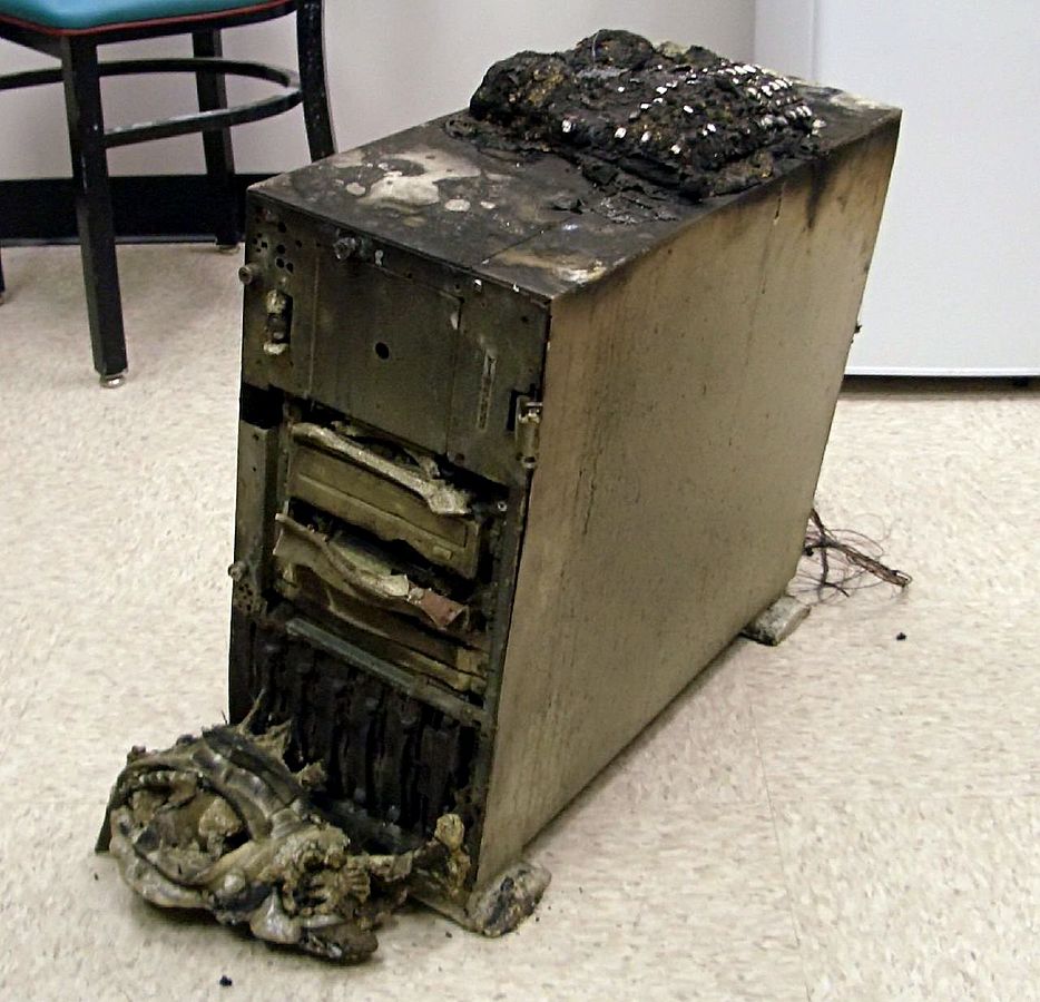 The importance of digital backups is demonstrated by sudden disasters such as fire